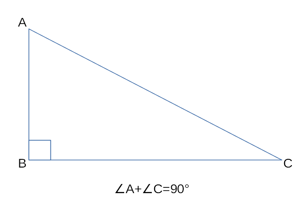 Сумма Углов Прямоугольного Треугольника - Доказательство, Теорема