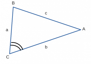 Площадь треугольника через синус